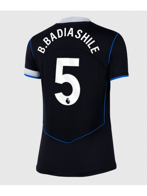 Ženski Nogometna dresi replika Chelsea Benoit Badiashile #5 Tretji 2025-26 Kratek rokav Ženski Nogometna dresi replika Chelsea Benoit Badiashile #5 Tretji 2025-26 Kratek rokav